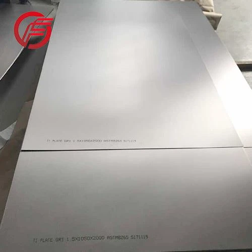 Gr1 Titanium Plak